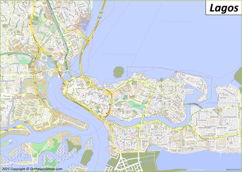 Lagos Map | Nigeria | Detailed Maps of Lagos