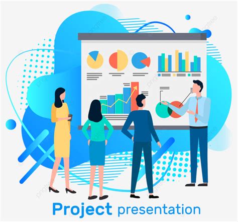 Project Presentation Clipart Hd PNG, Successful Business Project ...