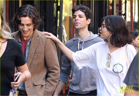 Photo: selena gomez and timothee chalamet share a hug on woody allen ...