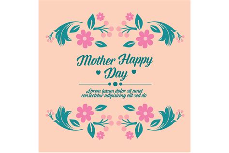 Romantic Happy Mother Day Greeting Card Graphic by stockfloral ...