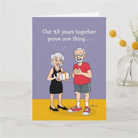 "Love is" 45th Wedding Anniversary Card | Zazzle | Anniversary cards ...