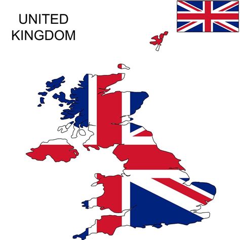 The United Kingdom Flag Map and Meaning | Mappr