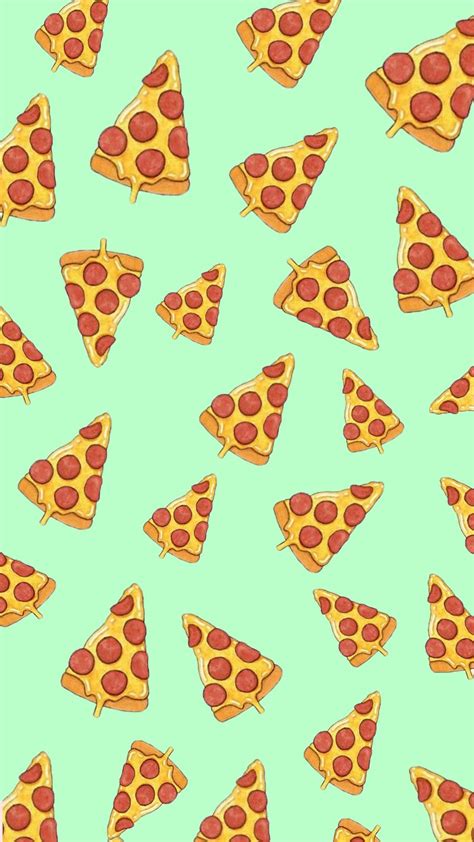 pizza, pizza pattern, pizza lovers, pastel colors, wallpaper ...