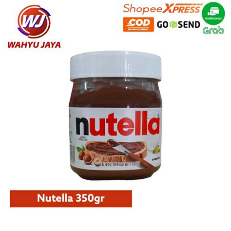 Jual Nutella selai coklat 350 gram | Shopee Indonesia