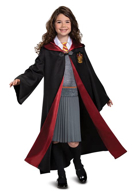 Harry Potter Girl's Deluxe Hermione Costume | Harry Potter Halloween ...