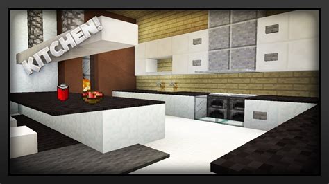 Minecraft How To Make A Kitchen You