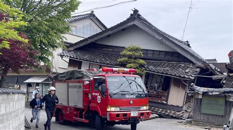 M6.5 quake rocks Ishikawa Prefecture in central Japan, 1 feared dead