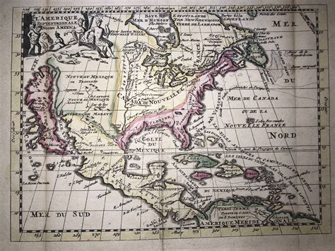 Mid 1700s map of North America ft. California Island | Antique maps ...