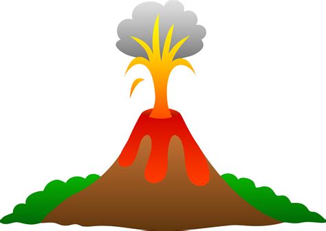 Free Black And White Volcano, Download Free Black And White Volcano png ...