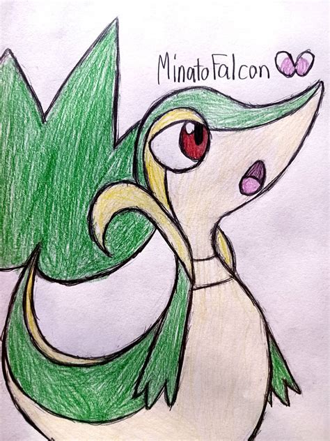 Snivy! by MinatoFalcon on DeviantArt