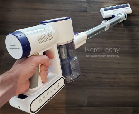 ORFELD Cordless Vacuum Cleaner Review & Testing - Nerd Techy