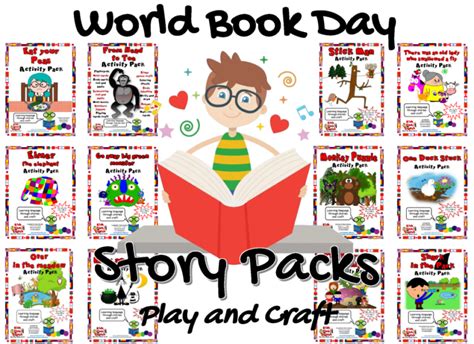 World Book Day - Stories, Play and Craft - MindingKids