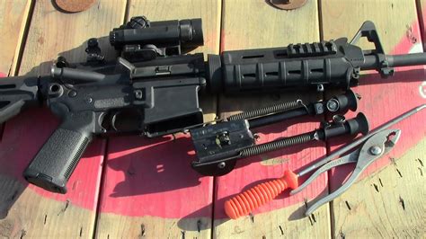 AR15: Harris Bipod Adapter Install by TheGearTester - YouTube