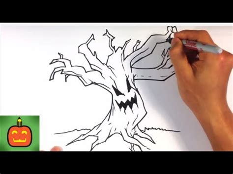 How To Draw A Scary Tree - Methodchief7