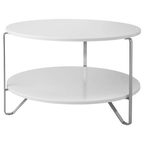 IMFORS coffee table, white, 80 cm - IKEA