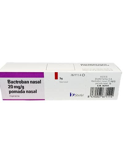 Bactroban nasal 2% nesesalve 3 g - Apotek 1