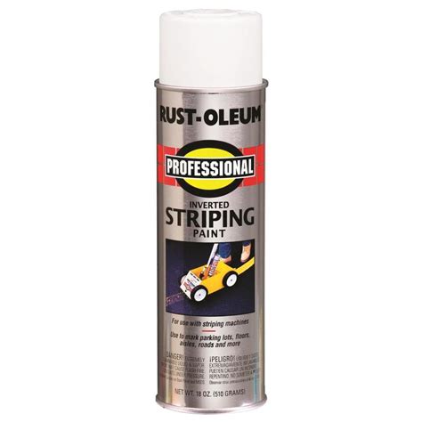 Rust-Oleum Professional Traffic Striping White Flat Acrylic Exterior ...