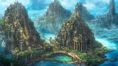 lost city atlantis, fantasy artwork, award winning, | Stable Diffusion