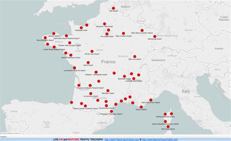 FlightRadar24 France Airports | Plane Flight Tracker