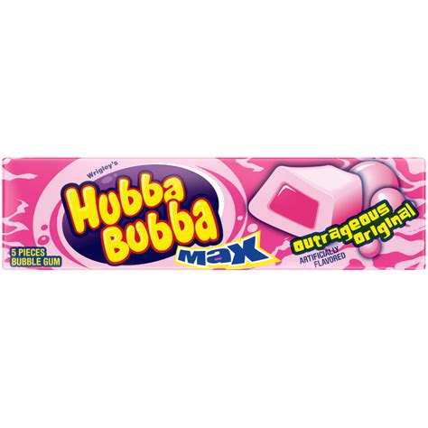 HUBBA BUBBA Max Original Bubble Gum, 5 Piece Pack | HUBBA BUBBA