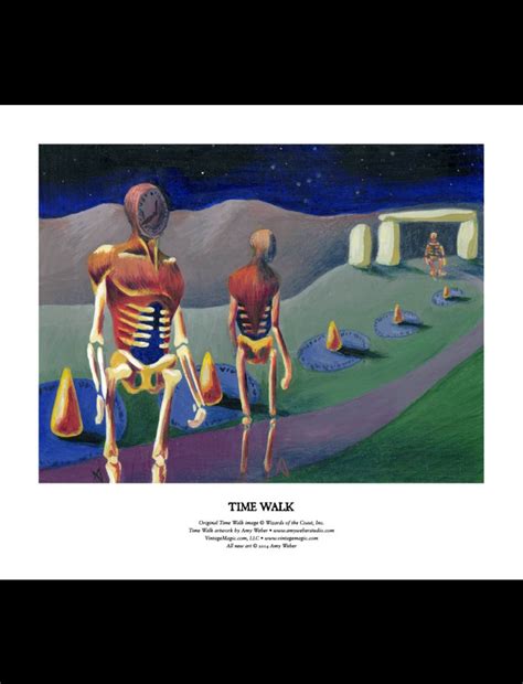 Limited 1st Edition "Time Walk" Giclee/Print hand-numbered & signed ...