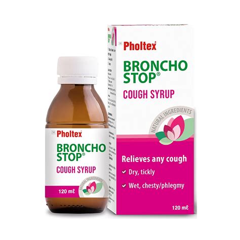 Bronchostop Cough Syrup 120ml - Med365