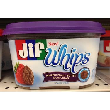 Jif Whips Whipped Peanut Butter & Chocolate reviews in Chocolate ...