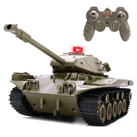 Buy Remote Control Tank for Kids, M41A3 American Army Battle Tank ...