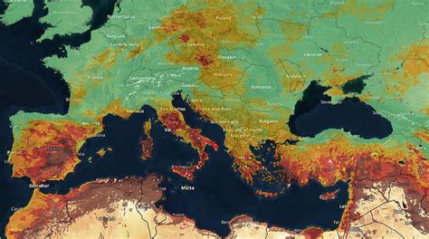 Interactive map reveals Europe's wildfires - is your holiday at risk ...