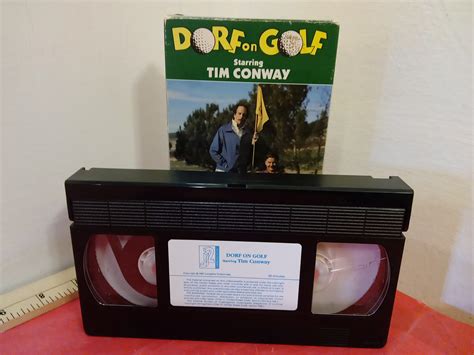 Vintage VHS Movie Tape, Dorf Golf, Tim Conway, 1987~