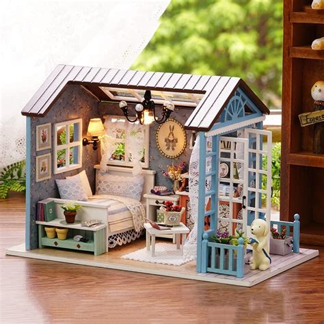 DIY Dollhouse Miniature Kit UniHobby Romantic Forest Time Wooden ...