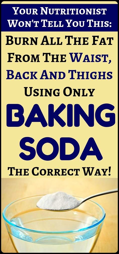 7 AIMS: Use Baking Soda To Speed-up The Weight Loss Process