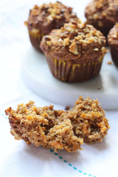 Carrot Apple Muffins (No Added Sugar)