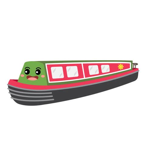 60+ Canal Boat Stock Illustrations, Royalty-Free Vector Graphics & Clip ...