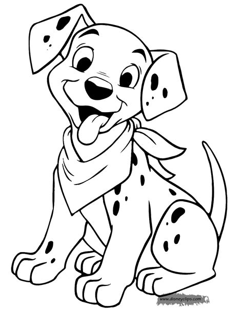 101 Dalmatians Coloring Pages - Learny Kids