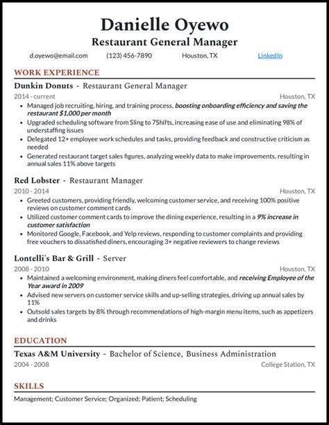 Product manager resume examples - laderpatch