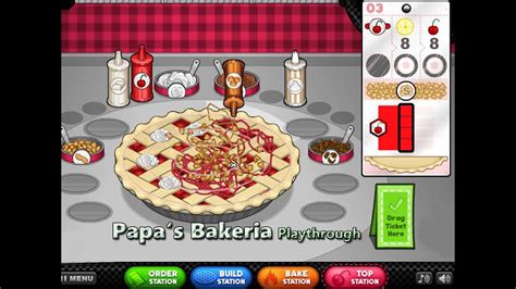 Papa's Bakeria - Playthrough (Day 1 & Day 2) - YouTube