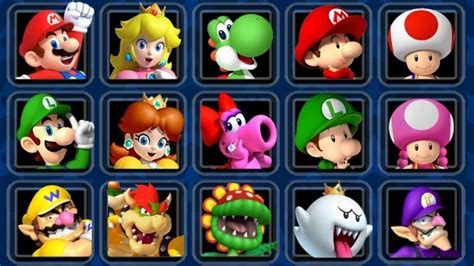 Mario Kart Double Dash HD - All Characters - YouTube