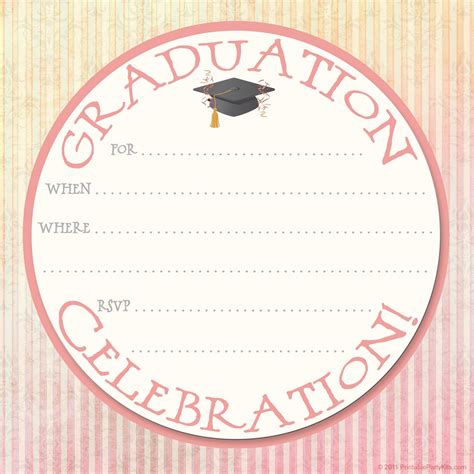 Free Graduation Flyer Template