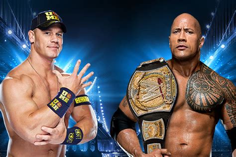 The Rock vs. John Cena official for WrestleMania 29 main event in New ...