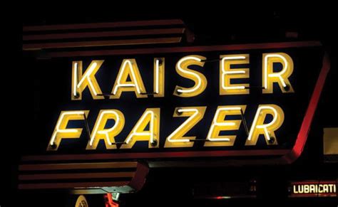 614: Kaiser Frazer Dealership Sign : Lot 614