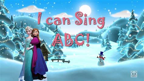 ABC Song | I Can SING Frozen Esla Abc Song Disney Alphabet Song Nursery ...