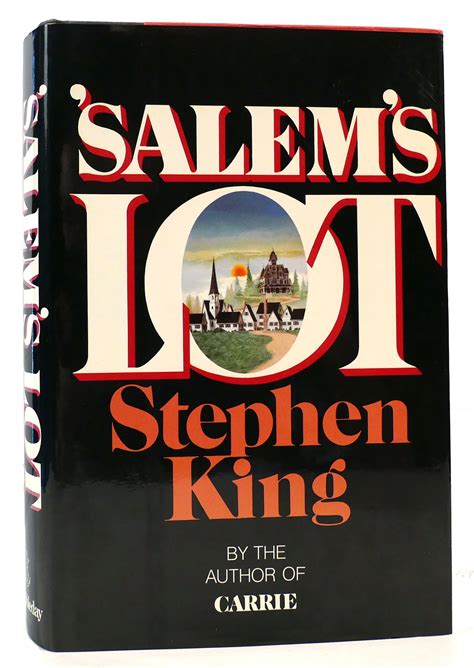 SALEM'S LOT by Stephen King: Hardcover (1975) First Edition; Early ...