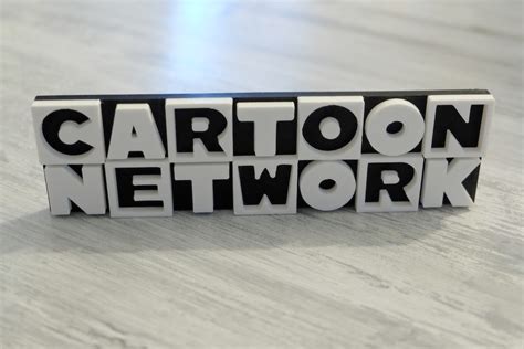 Cartoon Network Logo 3D Printed Sign Kids Toy Gift | Etsy