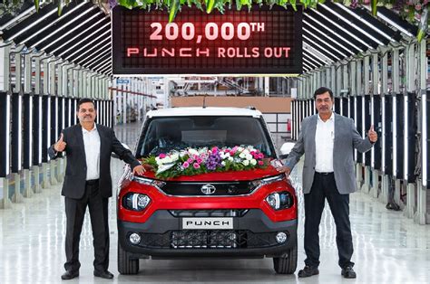 Tata Punch price, reaches 200000 production milestone, EV launch ...