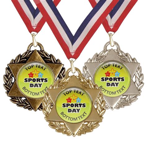 Star - Sports Day Medals and Ribbons