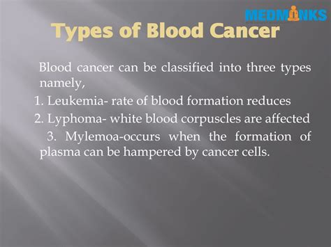 Blood Cancer Types