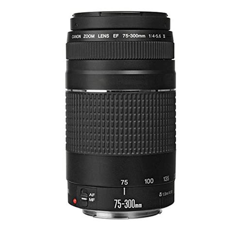 Canon EF 75-300mm f/4-5.6 III Lens - Walmart.com - Walmart.com