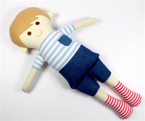 Boy Rag Doll Cloth Doll for Boys Fabric Rag Doll - Etsy