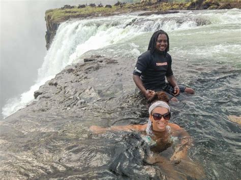 Visiting The Devil’s Pool At Victoria Falls, Zambia